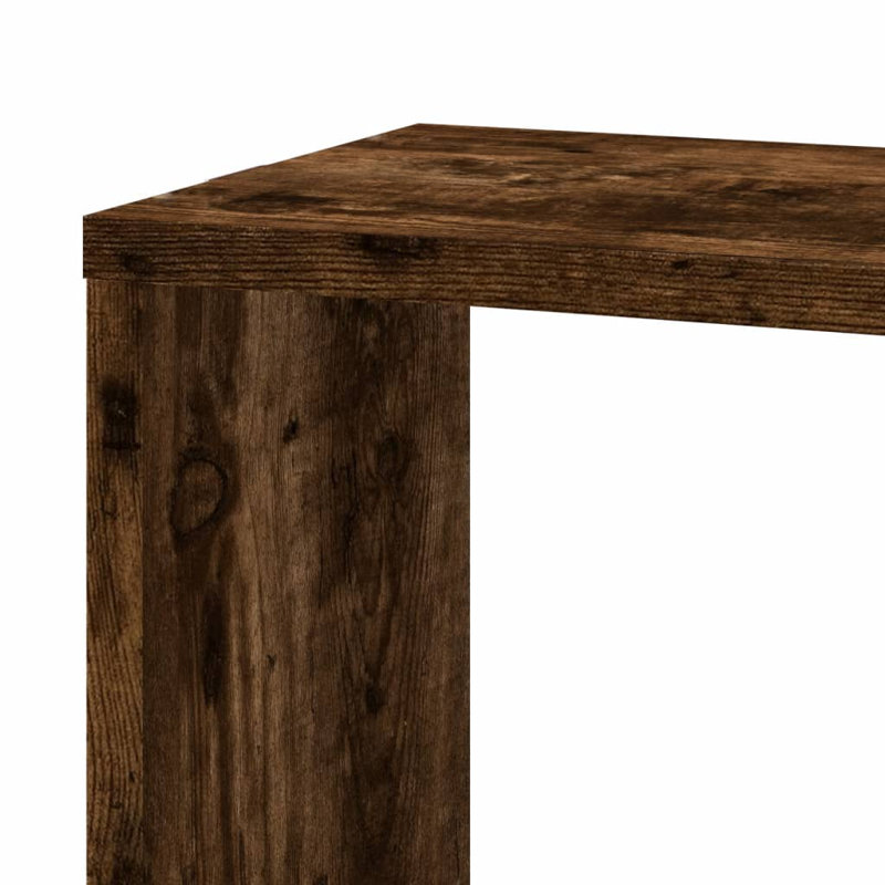 Rombout Floating Shelf, Smoked Oak
