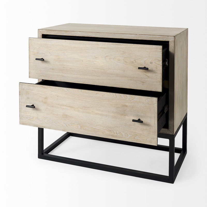 Commode 2 tiroirs Tupper