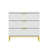 Hoschton 31.1'' W 3 - Drawer Dresser-385229429