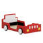 Lit plateforme de style voiture de course avec roues-1343411041