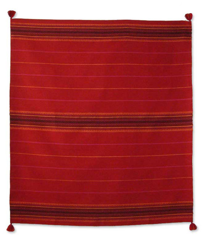 Hand Woven Throw Blanket