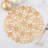 Talaria Collection 50% Capiz Shell - 50% Resin No Pattern Round Placemat