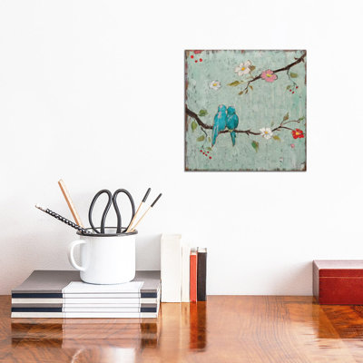 Love Birds IV by Katy Frances - Print on Canvas
