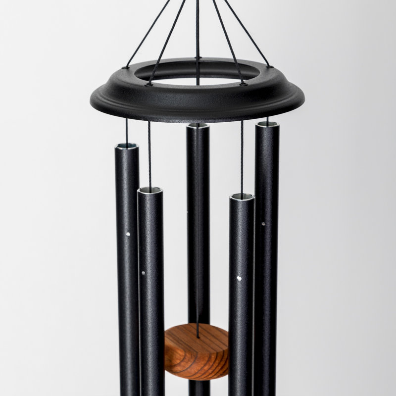 Shenandoah Melodies Aluminum Wind Chime, Noir, H 26 po x l 6 po x P 6 po