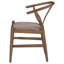 Chaise d'appoint de salle à manger en bois guinée (ensemble de 2)-775086033-775086032
