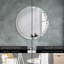 Huldar Glass Flat Wall Mirror