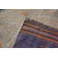 Tapis neutres, tapis turcs, tapis en laine, tapis rétro, tapis de couloir 2,3 pi x 12,1 pi, tapis tissé à plat bleu