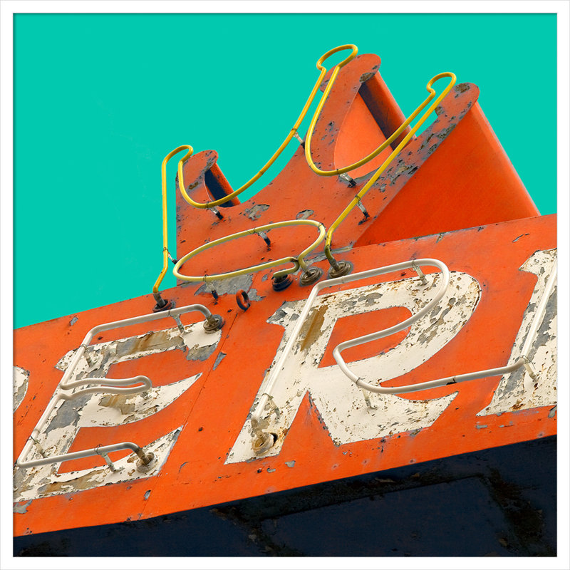 " Eria " by Robert Cadloff, White, 34" H x 34" W