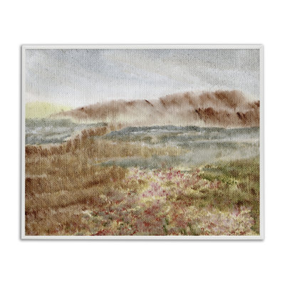 Vast Earthy Desert View Framed Giclee, design by Nikita Jariwala