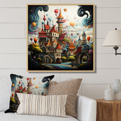 «Dreamy Castle I», reproduction sur toile