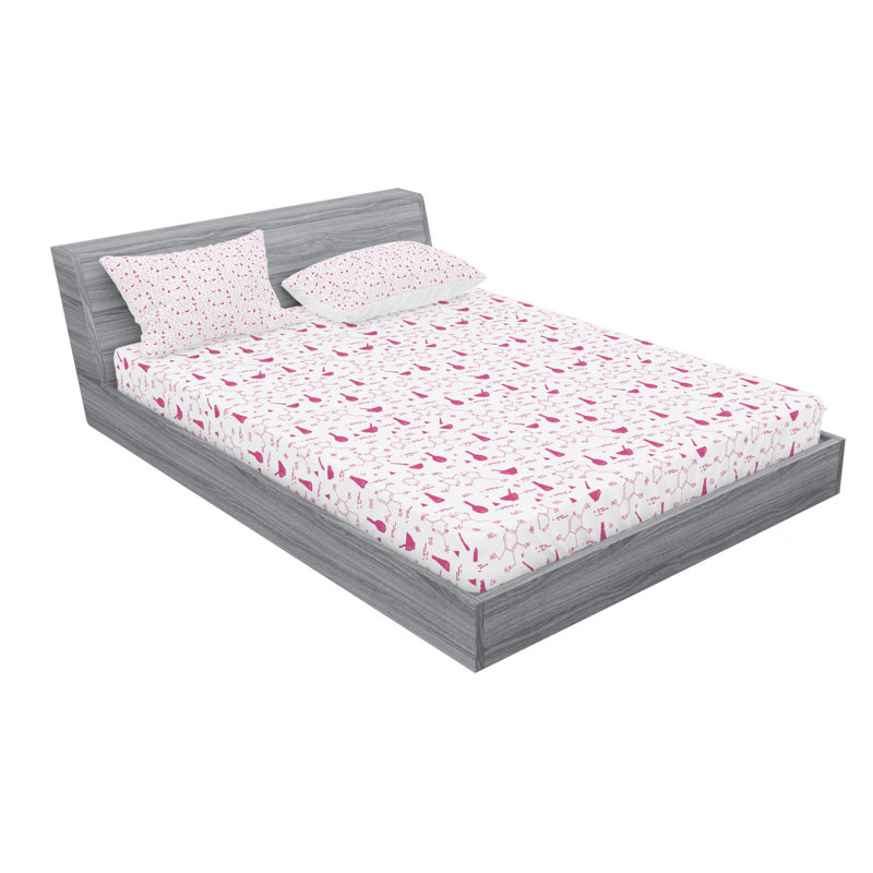 Microfiber Sheet Set, Full Sheet Set with Fitted Sheet