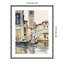Reproduction d'art mural encadrée en bois Sargents de Venise par John Singer-100672560