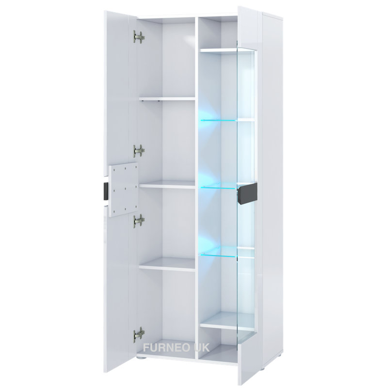 Milano Display Cabinet, Blue