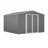  Large Metal Outdoor Storage Shed with Updated Frame, Lockable Doors, and Spacious Interior for Backyard Garden Patio Lawn-123772175-123772172