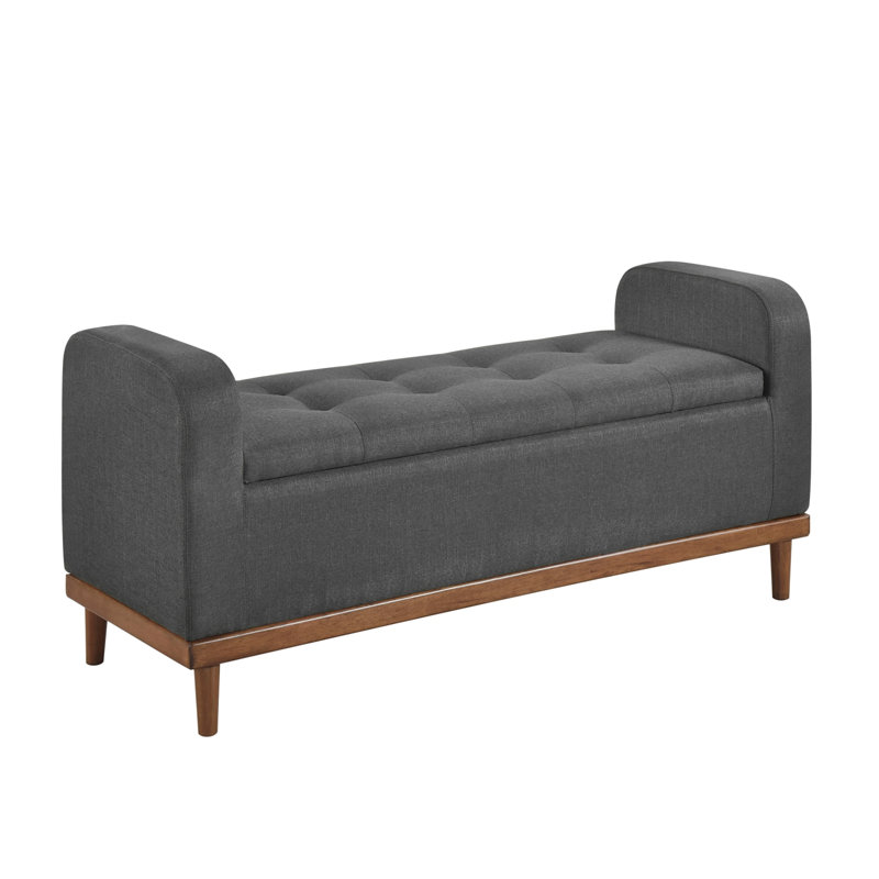 Meuble de rangement Mid-Century, Gris foncé