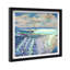 Oliver Gal Michaela Nessim - Bumblebees and Lavender Floral & Botanical - Luxury Shadowbox Framed Wall Art-374082501-374082503