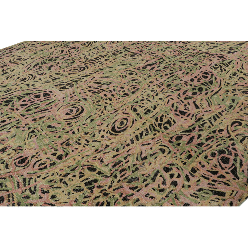 Hand Knotted Wool Area Rug