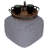 Upholstered Cotton Ottoman
