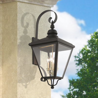 Wike Solid Brass Wall Light