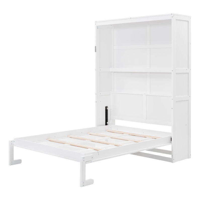 Lit escamotable mural avec tablettes Murphy