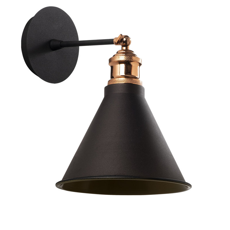 Applique murale articulée 1 lumière Excalibur, Noir
