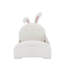 Twin Size Upholstered Rabbit-Shape Princess Bed