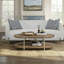 Table basse avec tablette de rangement