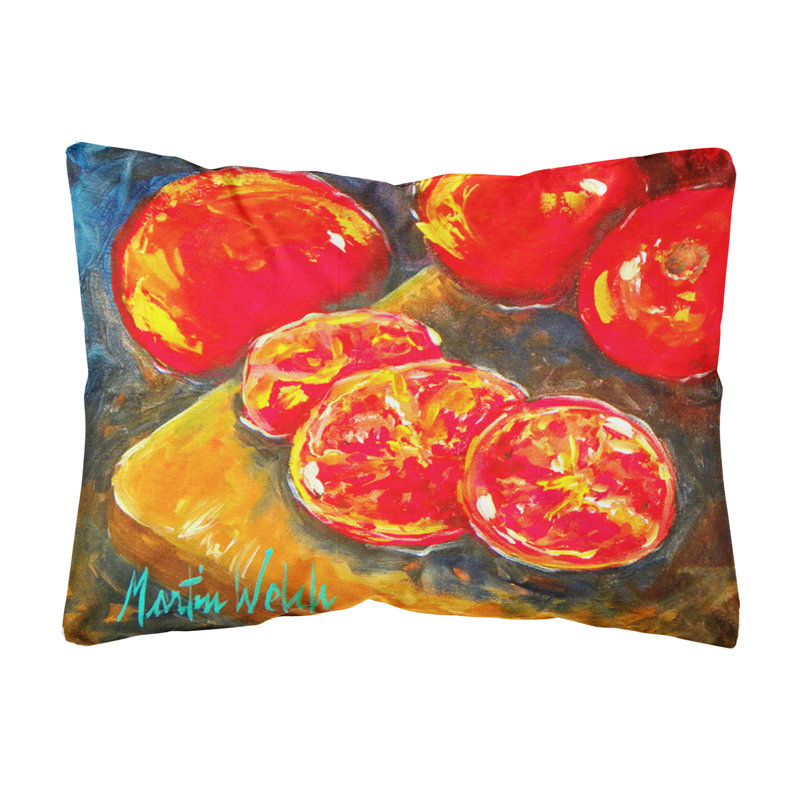 Coussin décoratif intérieur/extérieur slice Tomatoes
