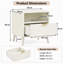 50.01 cm W Bedside Table