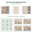 Faux Leather Jewelry Armoire