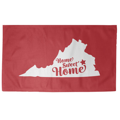 Tapis en coin rouge doux home Richmond