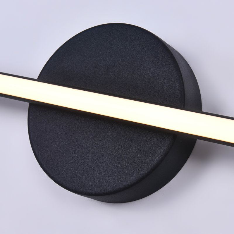 Corderick 1 - Light Dimmable LED 31in Wallchiere Light, Matte Black