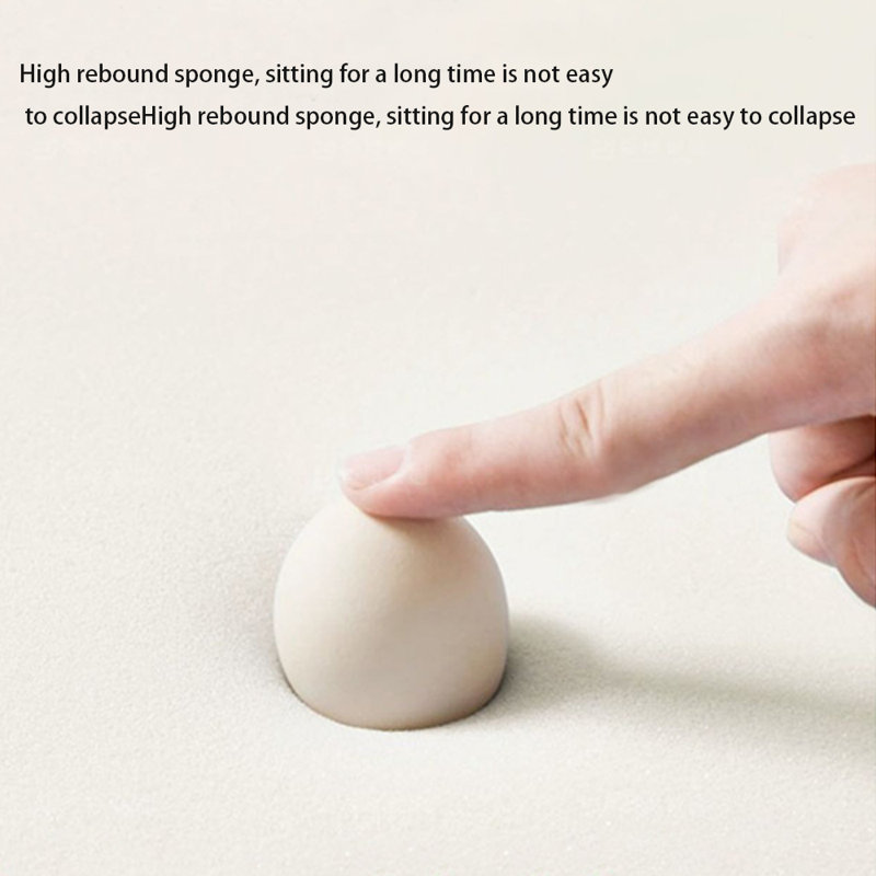 Fauteuil inclinable ergonomique en similicuir, Kaki clair, Face à la droite