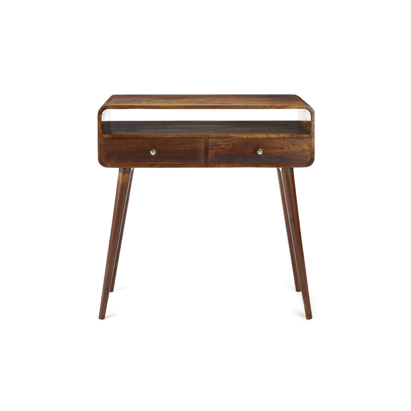Cevallos 35cm Solid Wood Console Table