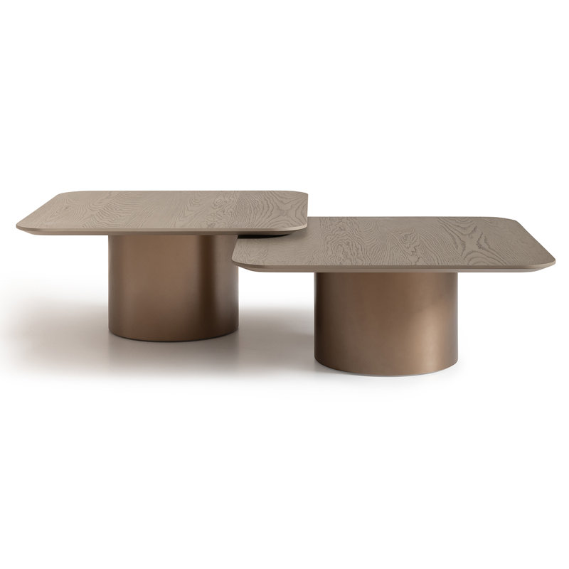 Canberra 4-Piece Living Room Set With Sofa, Two Cocktail Tables, And Accent Chair