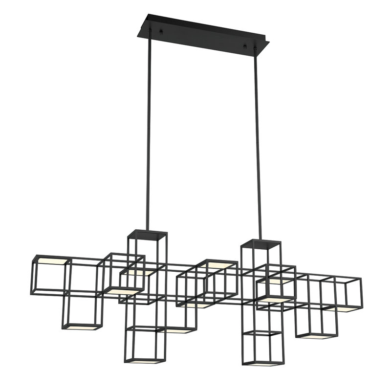 Ferro 1 - Light LED Pendant, Black