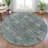 Machine Washable Indoor/Outdoor Xhevrie Aloe Rug-111939900