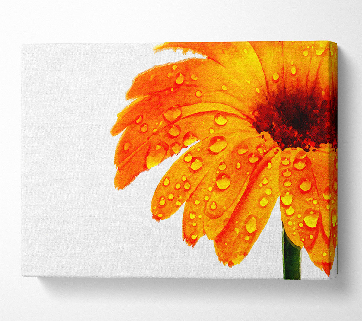 Latitude Run Stunning Fire Glow Petals - Wrapped Canvas Art Prints ...