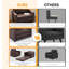 Canapé-lit en chenille 43,31 po Ryelan