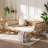 Deago Modern Bohemian Rattan Daybed