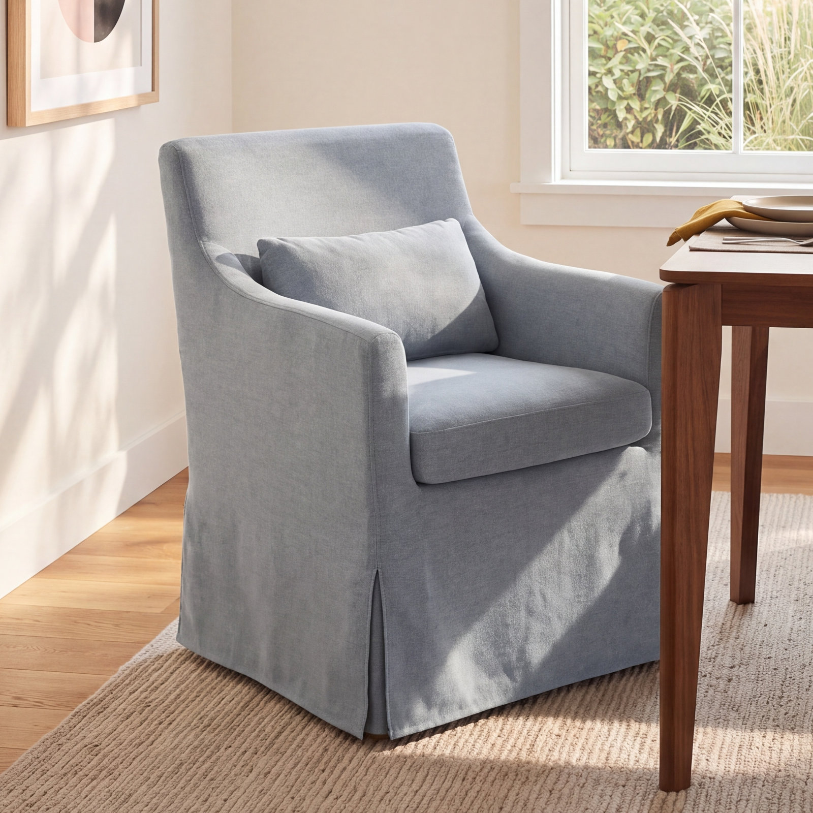 Glinda Dining Chair, Gray