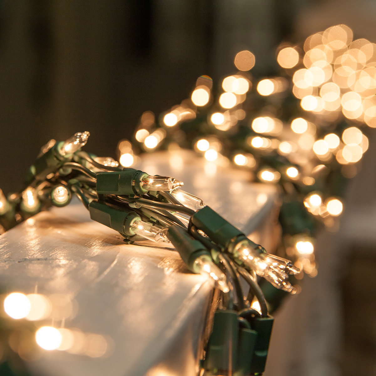 300-Light Garland Glass String Lights, Clear