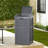 Suncast 30 Gallon Manual Lift Trash Hideaway Container-96603969