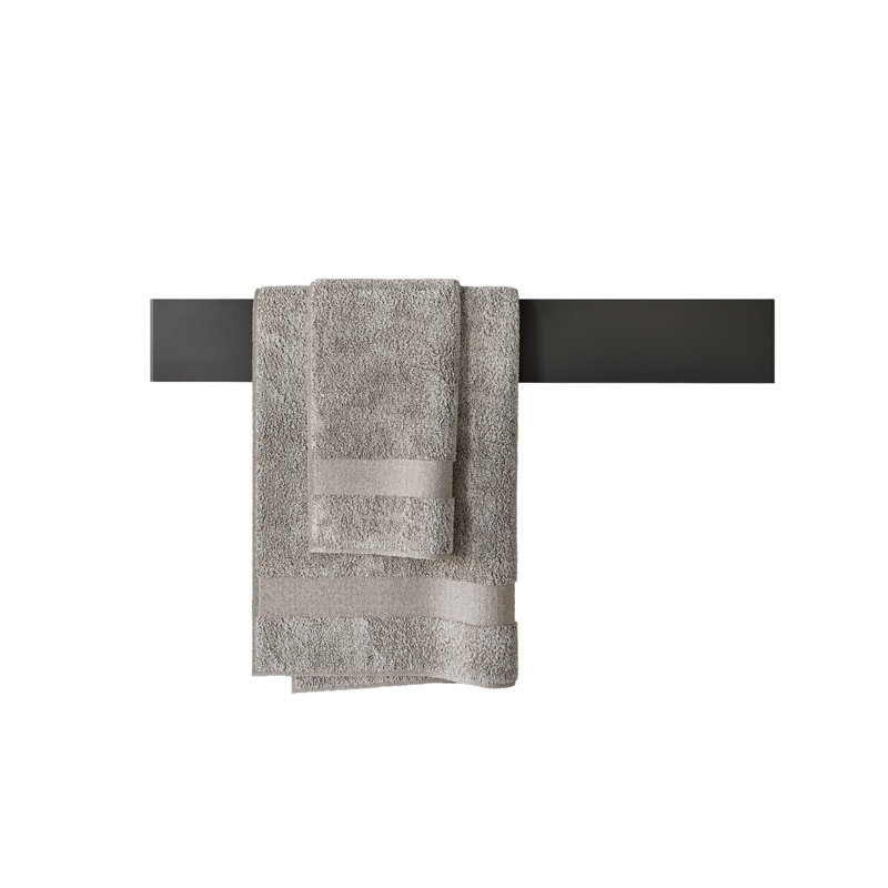 FIONDA 60cm 1 Wall Towel Bar, Black