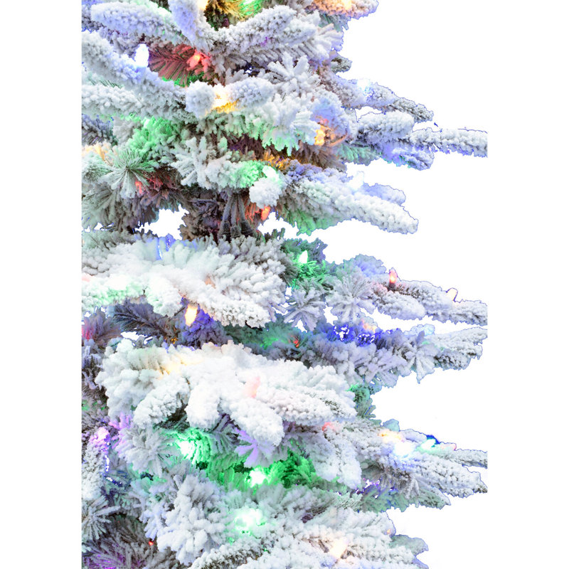 6.5' H Lighted Artificial Pine Christmas Tree