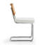 Chaise d'appoint en tissu à dossier bas-93022002