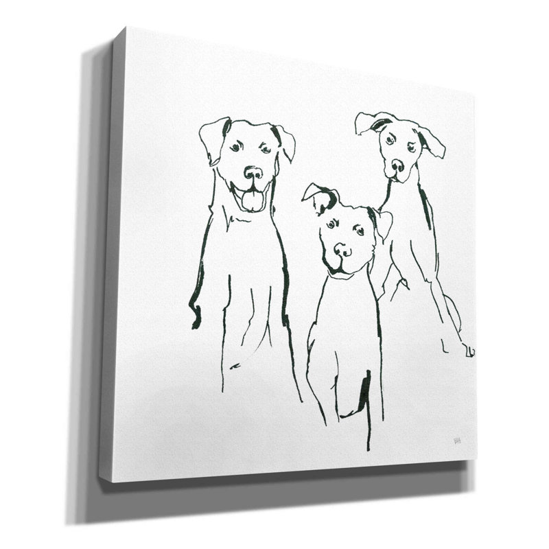 Impression sur toile par Chris Paschke, H 18 po x l 18 po x P 0,75 po