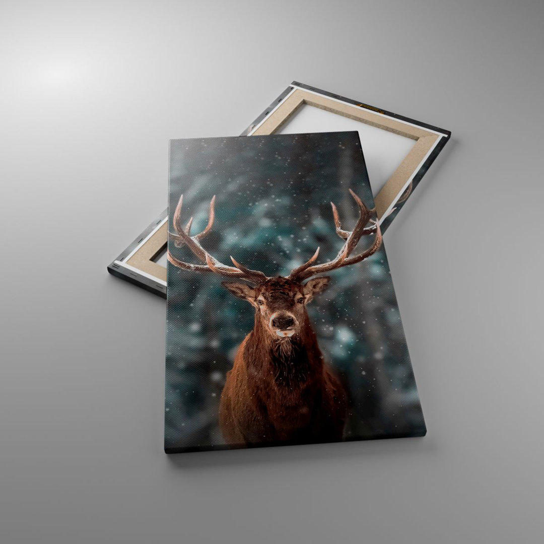 Fotodruck Deer Deer Winter