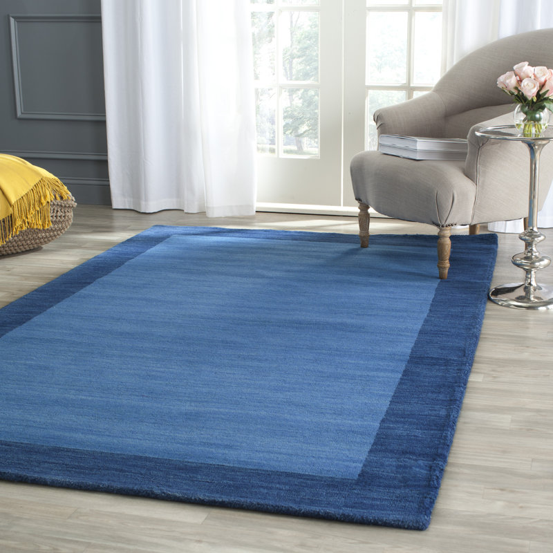 Southbury Hand Loomed Wool Solid Color Rug, Rectangle 8'9" x 12'