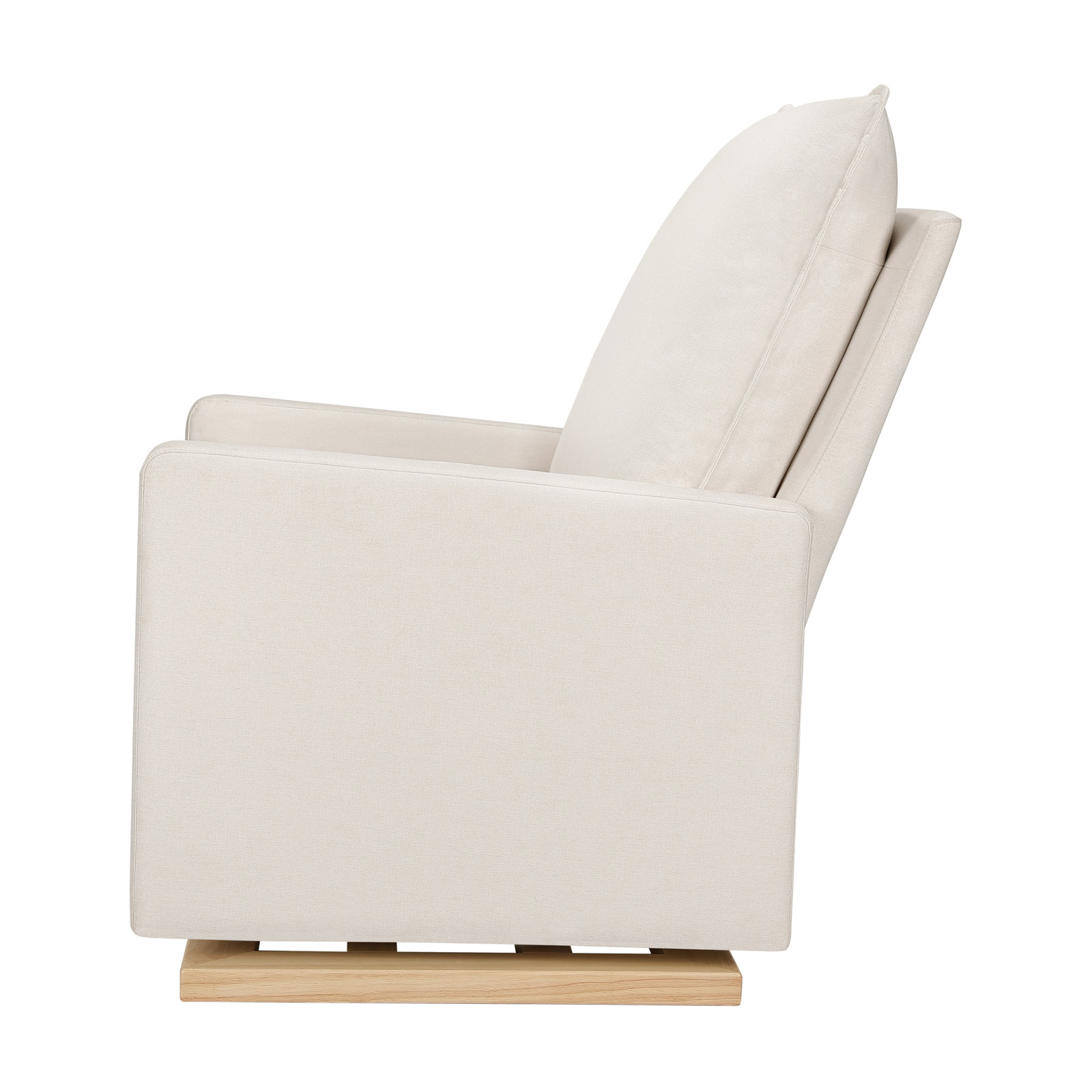 Cali Pillowback Chair and a Half Glider, Performance Cream